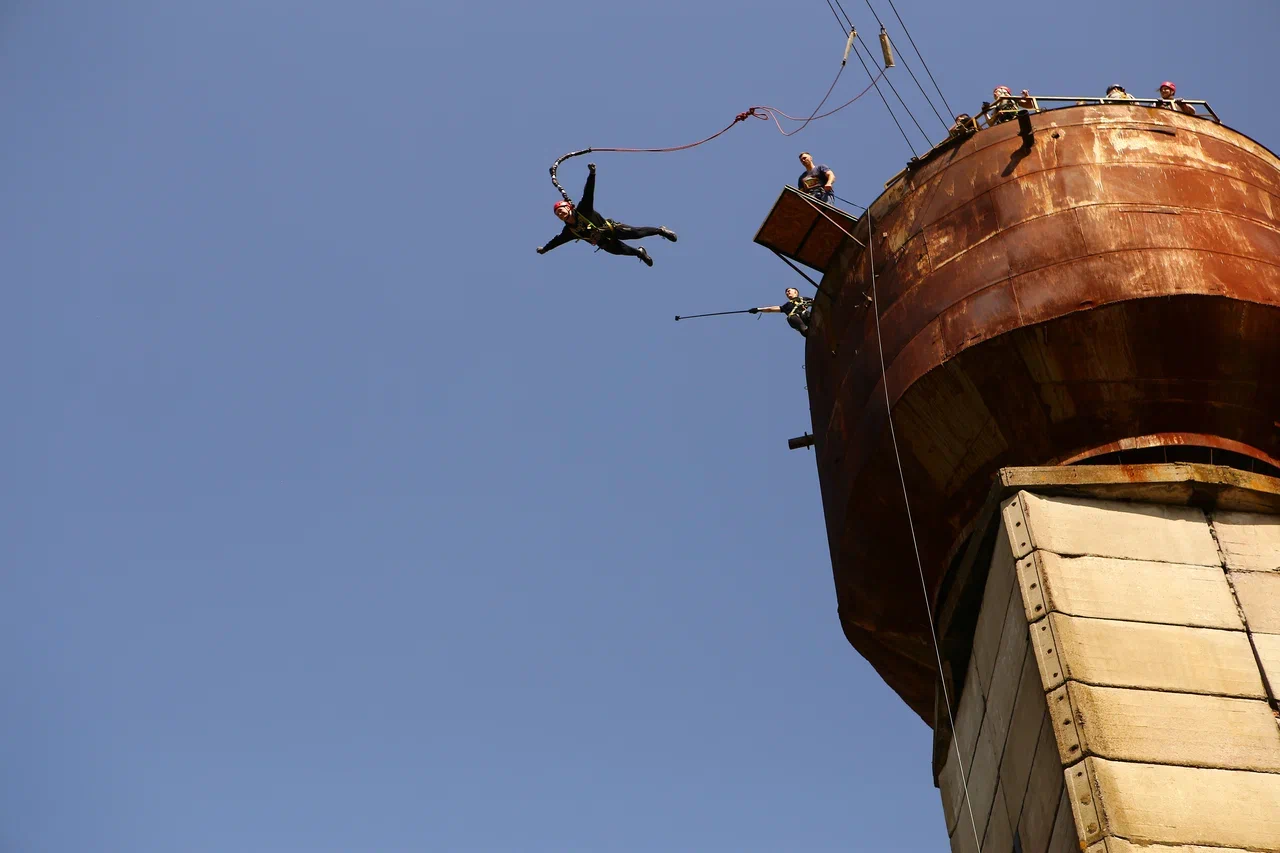 Водонапорная башня — 35 метров адреналина